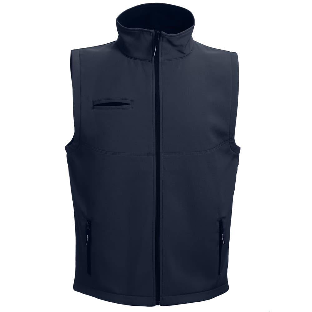 THC BAKU softshell vesti unisex, dökkblátt (134)