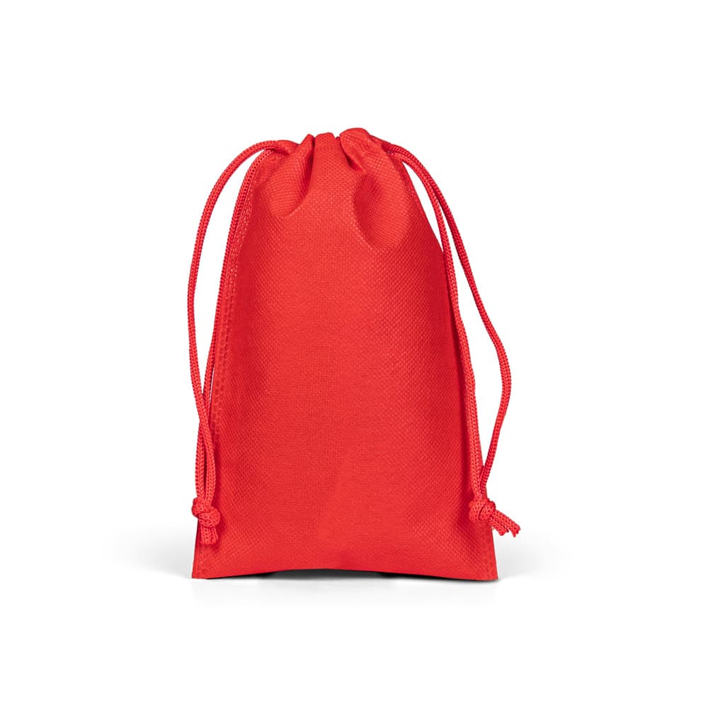 GIFT BAG S lítill hitalímdur poki með snúru, rautt (105)