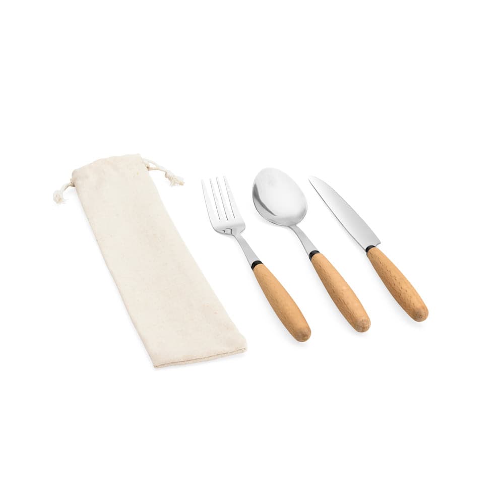 BOULUD hnífapörasett úr akasíuviði