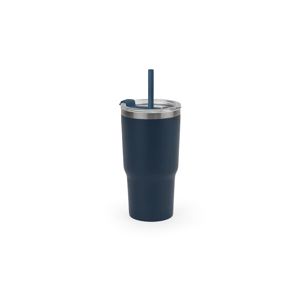 JOYNER M ferðabolli úr 91% endurunnu ryðfríu stáli, 600 ml, dökkblátt (134)