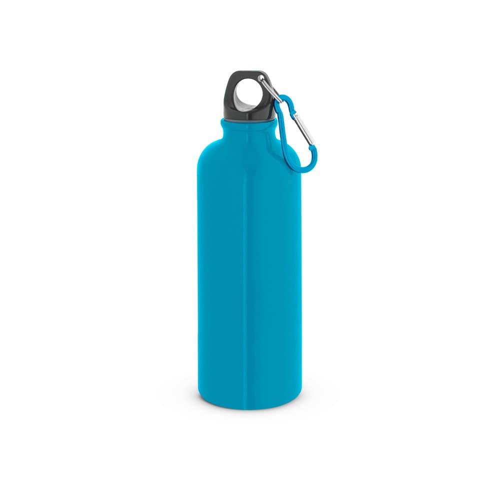 KELCE brúsi úr ryðfríu stáli með karabínu, 550 ml, ljósblátt (124)